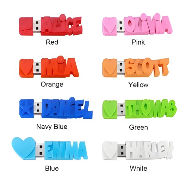 custom USB flash drive gift with personalized design