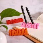 Celebrate Your Name in Color – Custom 3D Printed Pen Pot – A Thoughtful Desk Treasure for Loved Ones - Image 3