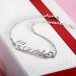 Embrace Your Story – Sterling Silver Name Anklet – A Summer Treasure for Her - Image 2