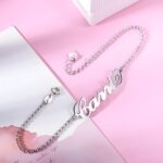 Embrace Your Story – Sterling Silver Name Anklet – A Summer Treasure for Her - Image 3