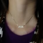 Carry Your Sisterhood Close – Engraved Greek Letter Bar Necklace – A Timeless Tribute for Sorority Sisters - Image 4