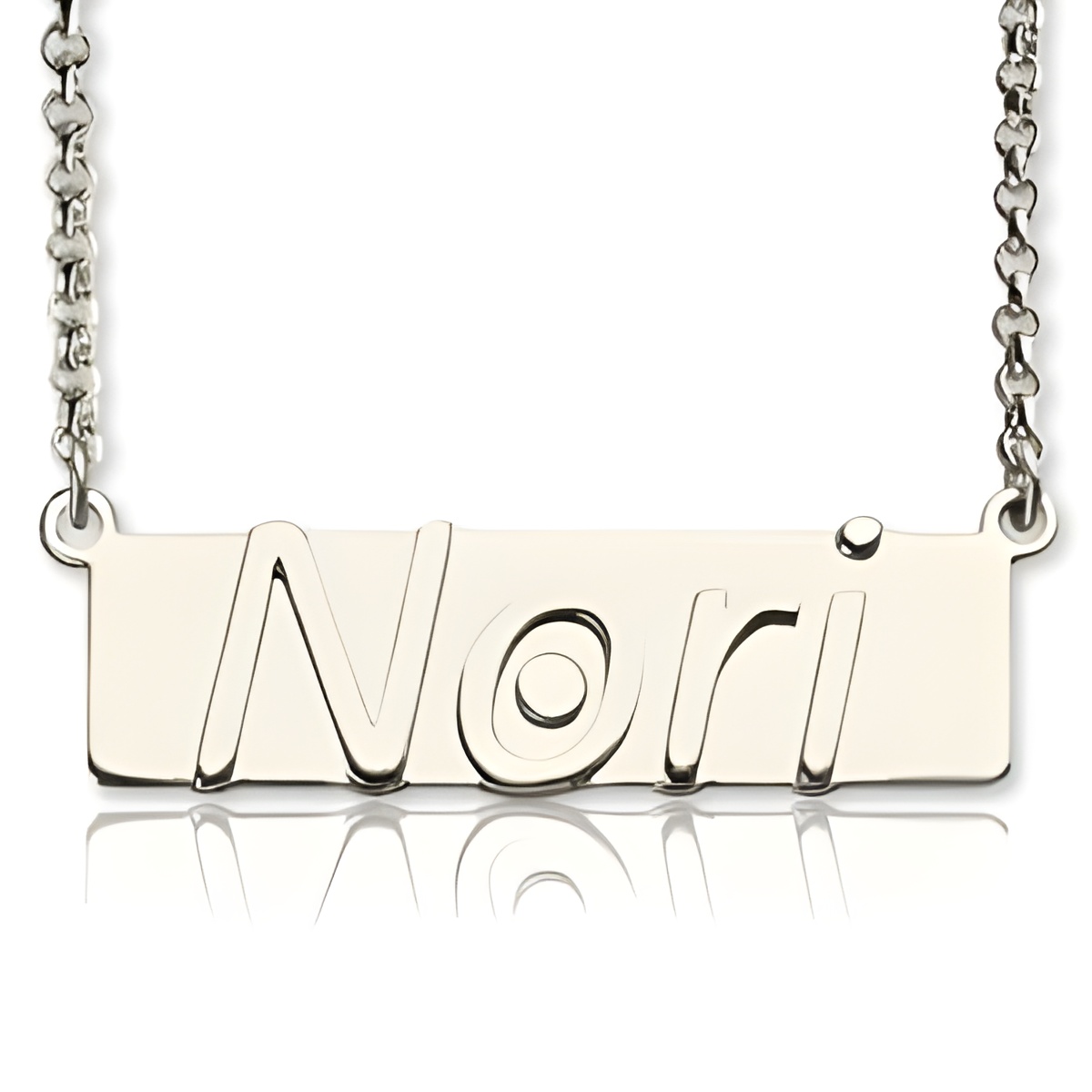 Personalized nameplate bar necklace for cherished moments