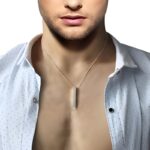 Carry Your Story Close – Four-Sided Sterling Silver Name Necklace – For Him, A Lasting Bond - Image 3