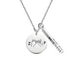 Custom promise best friend necklace for cherished bonds