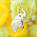 Carry Fortune Close – Engraved Elephant Name Necklace – A Thoughtful Token for Loved Ones - Image 4