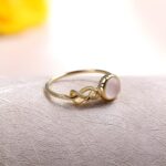 Embrace Eternal Bonds – Infinity Knot Birthstone Ring – For Cherished Moments with Mom or Her - Image 2