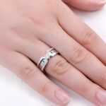 Embrace Eternal Love – Custom Birthstone Knot Ring – A Timeless Treasure for Her - Image 5