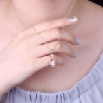 Carry Love's Whisper – Sterling Silver Birthstone Drift Bottle Necklace – A Timeless Treasure for Cherished Souls - Image 5