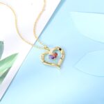 Embrace Eternal Connection – Intertwined Necklace & Ring Set – For Soulmates Sharing a Lifetime Bond - Image 4