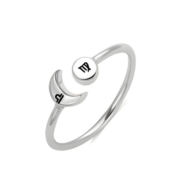 Sun and Moon Zodiac Ring symbolizing unique stories