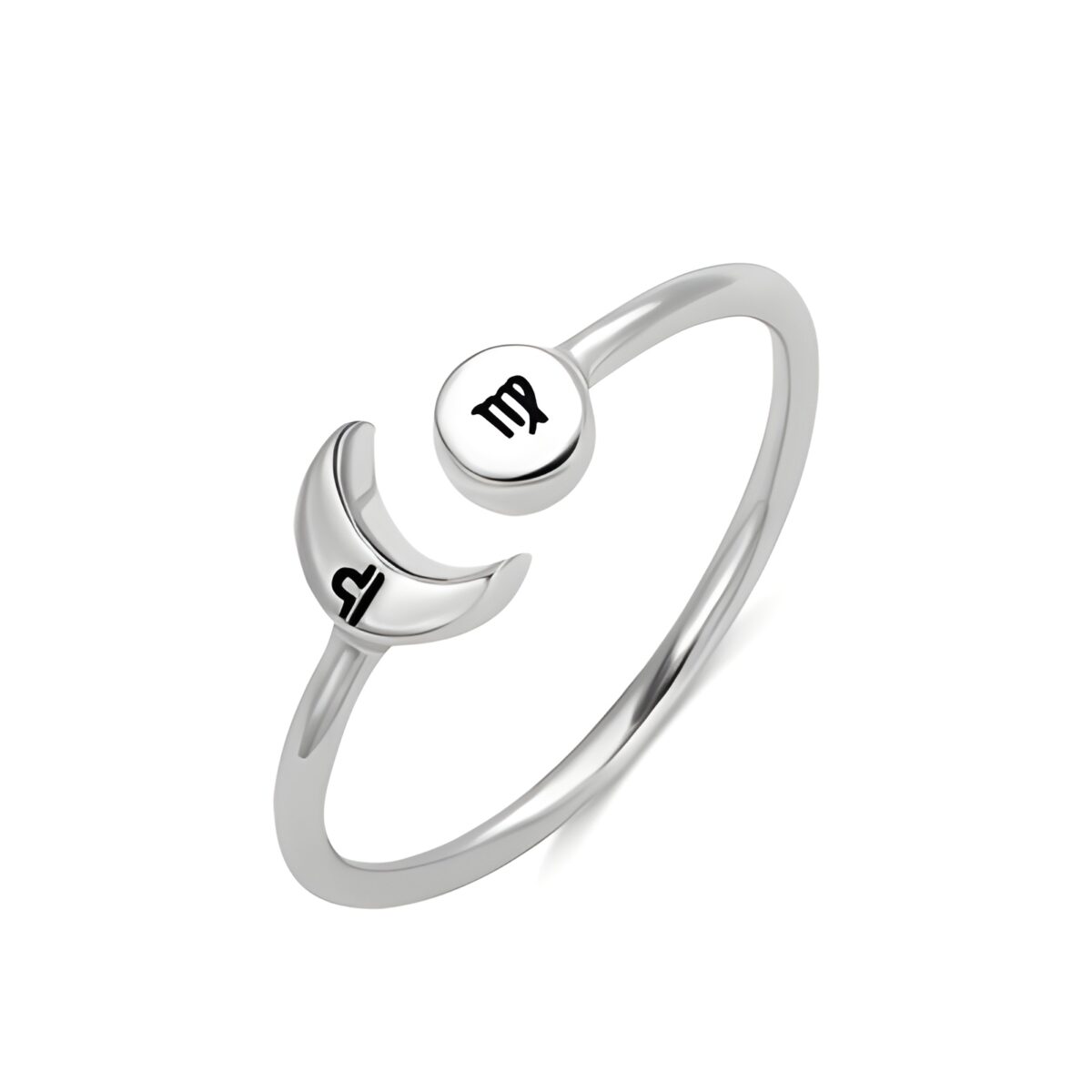 Sun and Moon Zodiac Ring symbolizing unique stories