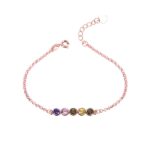 Embrace Your Story – Birthstone Sterling Silver Bracelet – A Timeless Treasure for Every Moment - Image 3