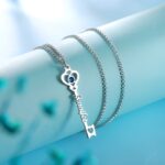 Unlock Endless Affection – Sterling Silver Name Necklace with Birthstone – A Cherished Gift for Her - Image 5