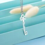 Unlock Endless Affection – Sterling Silver Name Necklace with Birthstone – A Cherished Gift for Her - Image 7