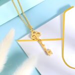 Unlock Your Story – Key-Shaped Name Necklace – A Symbol of Deep Connection for Loved Ones - Image 4