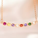 Carry Their Light – Six-Birthstone Necklace – A Heartfelt Tribute for Loved Ones - Image 7