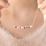 Carry Their Light – Six-Birthstone Necklace – A Heartfelt Tribute for Loved Ones - Image 8