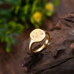 Embrace Your Roots – Family Tree Birthstone Signet Ring – A Timeless Tribute to Loved Ones - Image 5