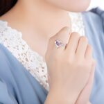 Carry Our Love Forever – Engraved Birthstone Heart Ring – A Cherished Token for Her - Image 7