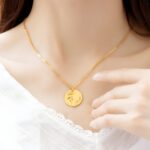 Embrace Your Story – Birth Month Flower Disc Necklace in Sterling Silver – A Cherished Keepsake for Every Soul - Image 7
