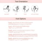 Embrace Your Story – Birth Month Flower Disc Necklace in Sterling Silver – A Cherished Keepsake for Every Soul - Image 9