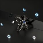 Embrace Eternal Bonds – X Shape Birthstone Ring – Celebrate Sisterhood and Love - Image 3