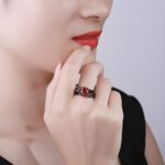 Embrace Nature's Glow – Birthstone Branch Ring – A Timeless Treasure for Her - Image 5