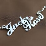 Carry Your Love Close – Double Name Sterling Silver Necklace – For Cherished Connections - Image 3