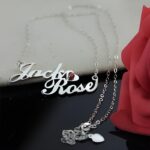 Carry Your Love Close – Double Name Sterling Silver Necklace – For Cherished Connections - Image 4
