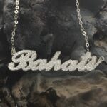 Embrace Your Story – Birthstone Name Necklace in Sterling Silver – A Sparkling Tribute for Someone Special - Image 4