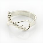 Embrace Eternal Bonds – Infinity Nameplate Ring in Sterling Silver – A Cherished Token for Loved Ones - Image 2
