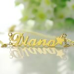 Carry Your Lucky Star Close – Custom Name Necklace with Star Pendant – A Cherished Treasure for Someone Special - Image 2