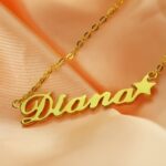 Carry Your Lucky Star Close – Custom Name Necklace with Star Pendant – A Cherished Treasure for Someone Special - Image 3