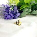 Embrace Your Unique Story – Initial Letter Ring in Radiant 18k Gold – A Timeless Treasure for Her - Image 3