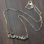 Wear Your Story in Sterling Silver – 3D Name Necklace to Treasure Every Moment - Image 4