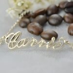 Embrace Your Story – Sterling Silver Name Bracelet in Elegant Carrie Script – For Her, A Timeless Treasure - Image 2