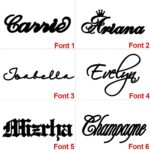 Carry Your Story Close – Custom Name Necklace with Elegant Font Choices – A Cherished Gift for Loved Ones - Image 2