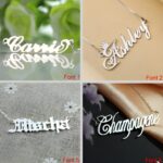 Carry Your Story Close – Custom Name Necklace with Elegant Font Choices – A Cherished Gift for Loved Ones - Image 4