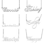 Custom name necklace gift for cherished moments