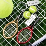 Celebrate Every Serve – Engraved Tennis Racket Keychain – For Players and Fans Alike - Image 3