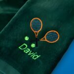 Celebrate Every Serve – Custom Tennis Name Towel – For Players Who Shine on Court - Image 3