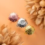 Embrace Nature’s Grace – Engraved Sunflower Ring in Sterling Silver – A Cherished Keepsake for Her - Image 5