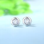 Embrace Your Inner Light – Sterling Silver Gemstone Stud Earrings – For Her Special Moments - Image 3