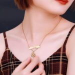 Embrace Sunshine and Warmth – Custom Sunflower Bar Necklace – A Cherished Token for Her - Image 4