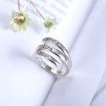Embrace Eternal Bonds – Custom Sunbird Silver Ring – A Cherished Keepsake for Family and Loved Ones - Image 3