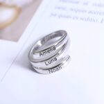 Embrace Eternal Bonds – Custom Sunbird Silver Ring – A Cherished Keepsake for Family and Loved Ones - Image 4