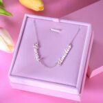 Carry Two Hearts Close – Double Name Necklace – A Cherished Keepsake for Loved Ones - Image 3