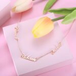 Carry Your Heart Close – Three Name Necklace – A Cherished Keepsake for Loved Ones - Image 3