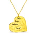 Embrace Your Roots – Heart-Shaped Family Tree Necklace – A Cherished Keepsake for Mom and Loved Ones - Image 4