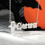 Embrace the Night – Gothic Halloween Name Necklace – A Spellbinding Keepsake for Halloween Enthusiasts - Image 3